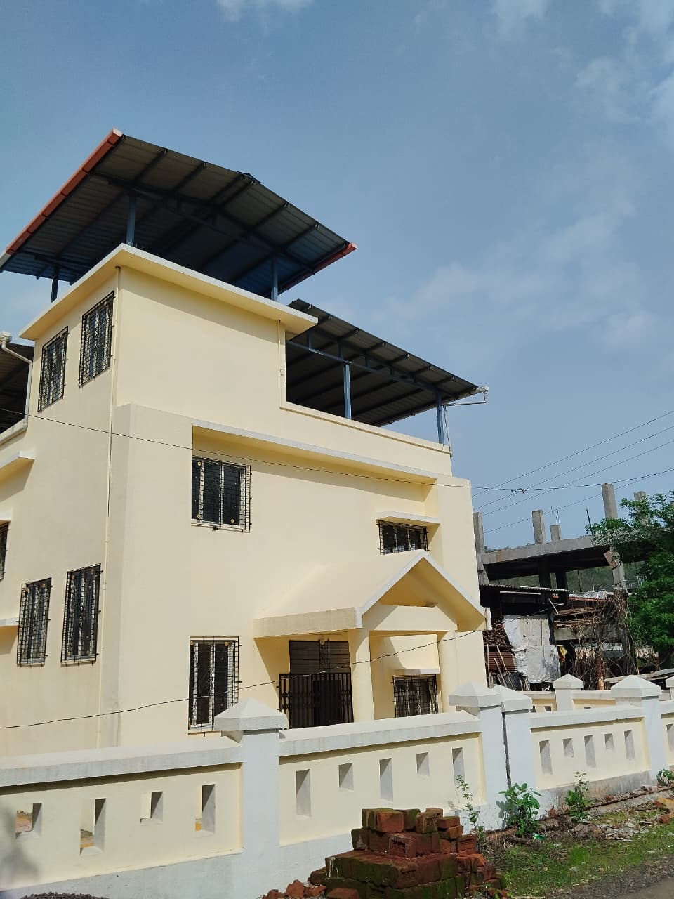 Gram Panchayat Office - Ground leveling